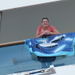 Sur notre balcon Audrey et ses dauphins