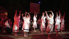 La danse des Bangalas au spectacle Haeffely