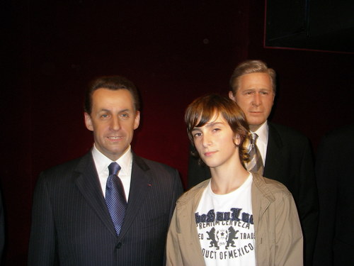 Thomas et Sarkozy et Busch
